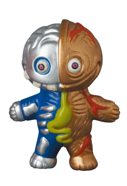 Gacky-kun (Silver/Brown), Original, Medicom Toy, Project 1/6, Village Vanguard, Trading